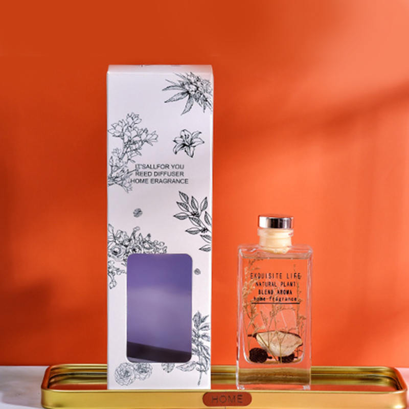 ফায়ার অ্যারোমাথেরাপি রিড ডিফিউজার ছাড়া শুকনো ফুলের প্রসাধন