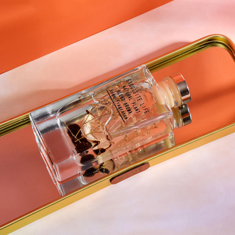 ফায়ার অ্যারোমাথেরাপি রিড ডিফিউজার ছাড়া শুকনো ফুলের প্রসাধন