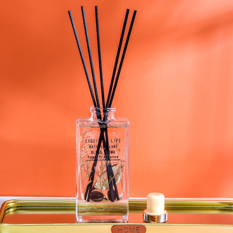 ফায়ার অ্যারোমাথেরাপি রিড ডিফিউজার ছাড়া শুকনো ফুলের প্রসাধন