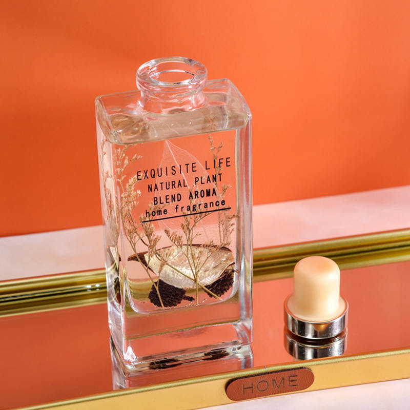 ফায়ার অ্যারোমাথেরাপি রিড ডিফিউজার ছাড়া শুকনো ফুলের প্রসাধন