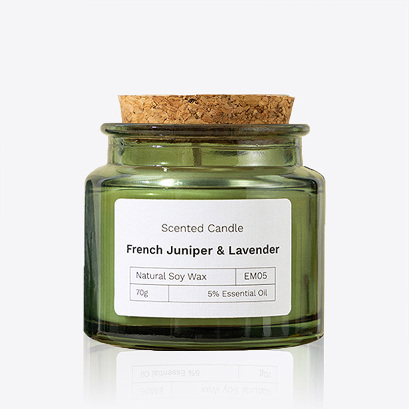 L5100A জৈব ইকো সয়া মোম সুগন্ধি মোমবাতি