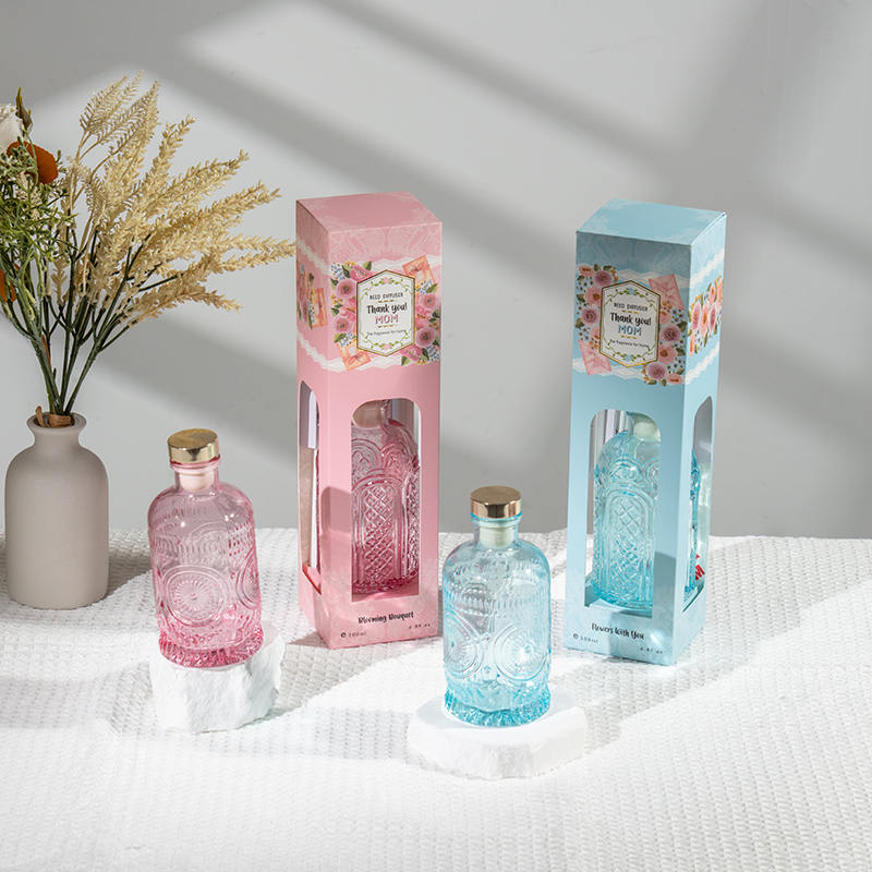 মাদার ডে স্টাইলিশ কাচের বোতল রিড ডিফিউজার -হোম সুগন্ধি প্রস্তুতকারক