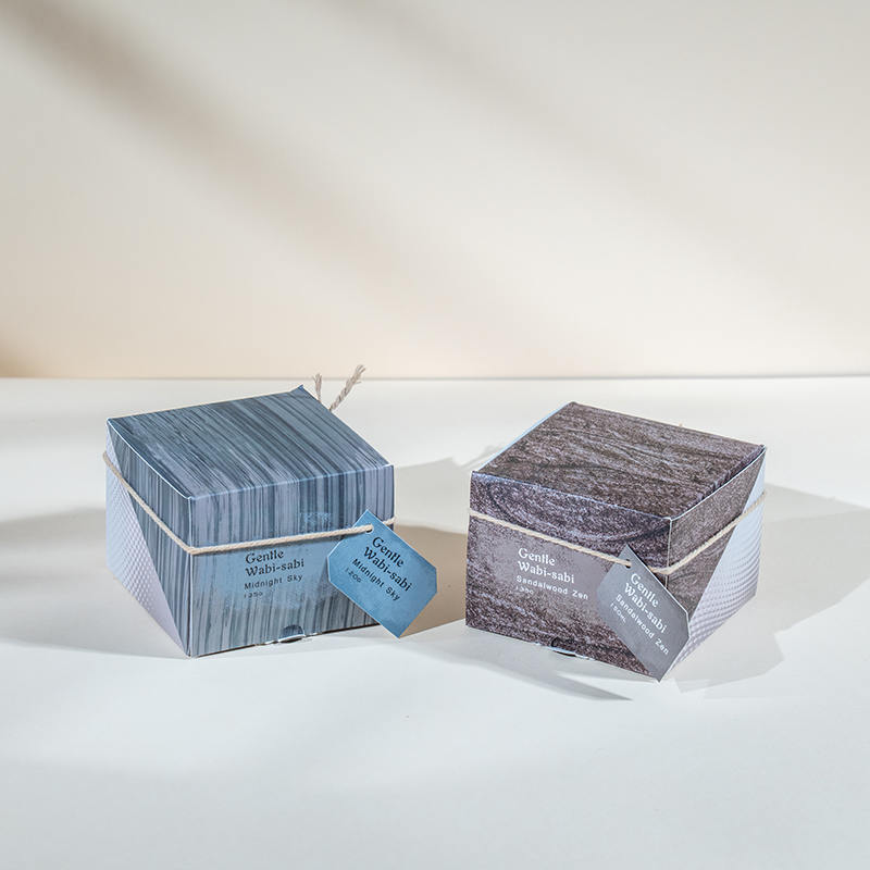 বৃত্তাকার কাচের মোমবাতির কাপ উল্লম্ব স্ট্রাইপ সুগন্ধযুক্ত মোমবাতি-ইকো সয়া মোম মোমবাতি বিক্রেতা