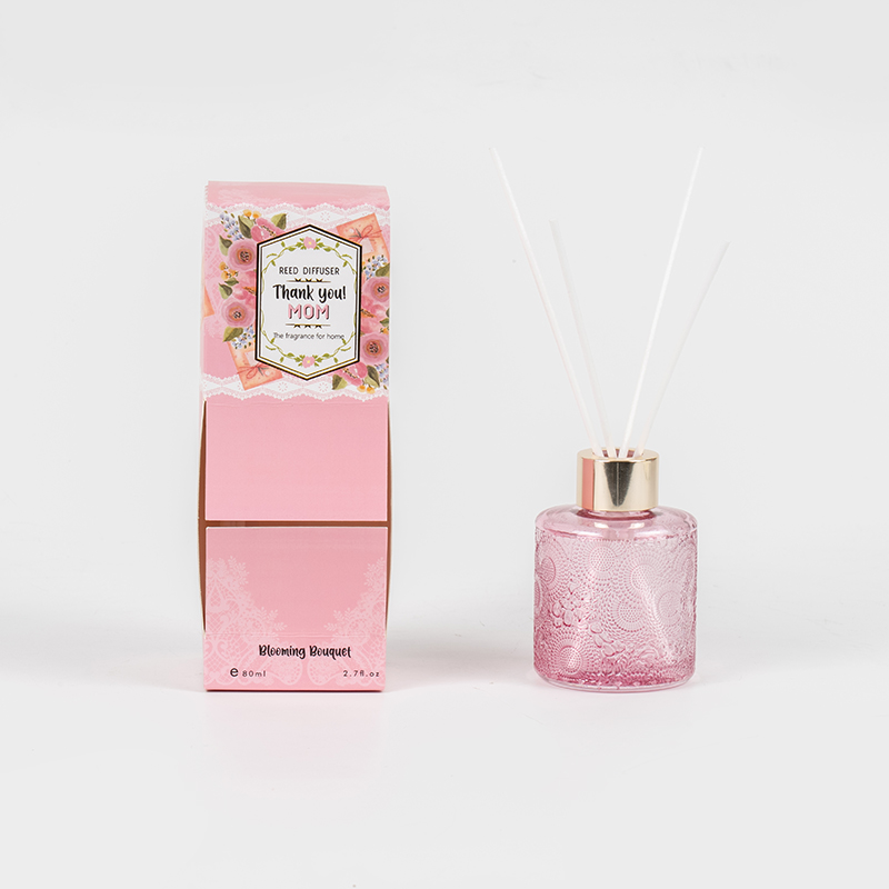 মাদার ডে এলিগ্যান্ট কাচের বোতল রিড ডিফিউজার -হোম সুগন্ধি প্রস্তুতকারক